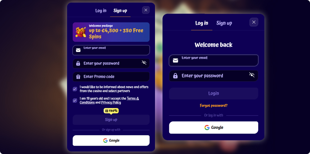 SpinGranny Login and Registration